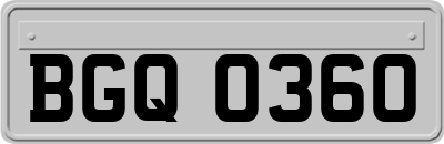BGQ0360