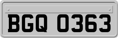 BGQ0363
