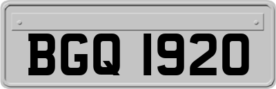 BGQ1920