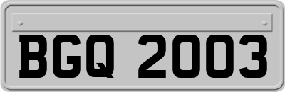 BGQ2003
