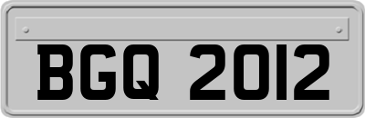 BGQ2012