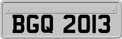 BGQ2013