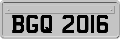 BGQ2016