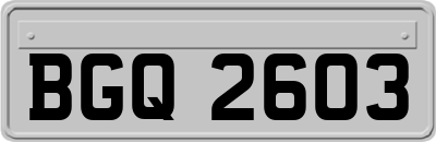 BGQ2603