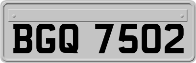 BGQ7502