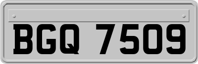 BGQ7509