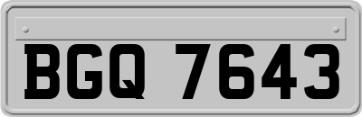 BGQ7643