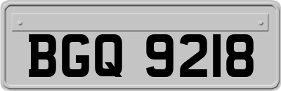 BGQ9218