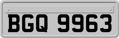 BGQ9963