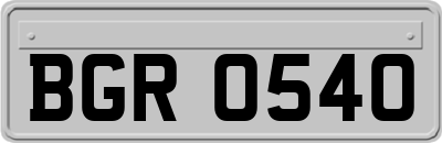 BGR0540