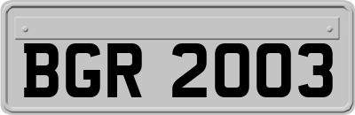 BGR2003
