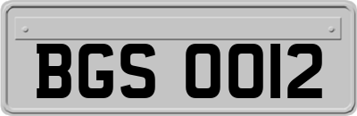 BGS0012