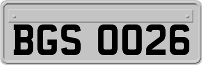 BGS0026