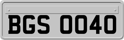 BGS0040
