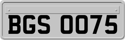 BGS0075