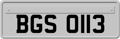 BGS0113