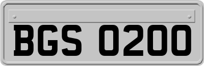 BGS0200