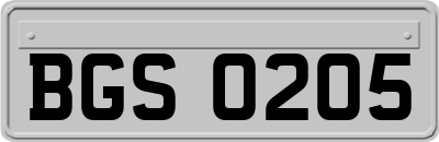 BGS0205