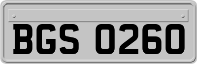 BGS0260