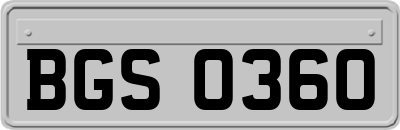 BGS0360
