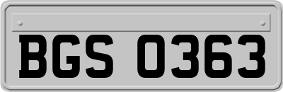 BGS0363