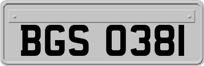 BGS0381