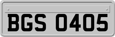 BGS0405