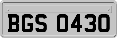 BGS0430
