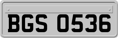 BGS0536