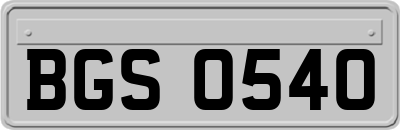 BGS0540