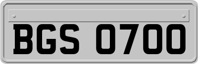 BGS0700