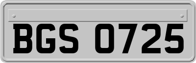 BGS0725