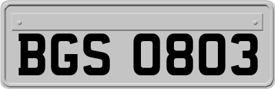 BGS0803