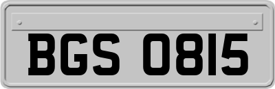 BGS0815