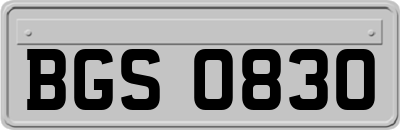 BGS0830