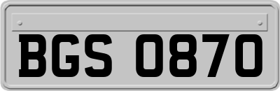BGS0870