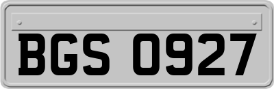 BGS0927