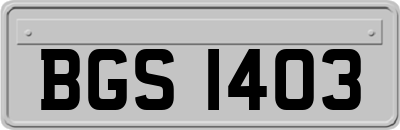 BGS1403