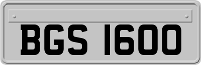 BGS1600