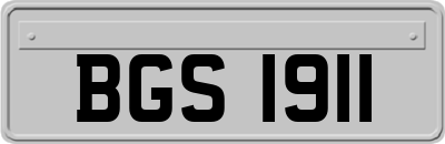 BGS1911