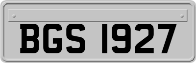 BGS1927
