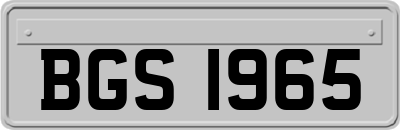 BGS1965