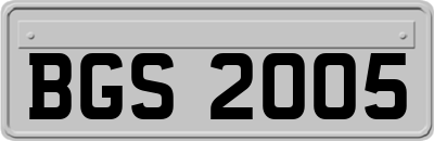 BGS2005
