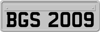 BGS2009
