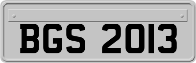 BGS2013