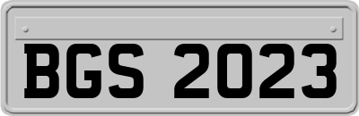BGS2023