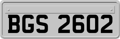 BGS2602