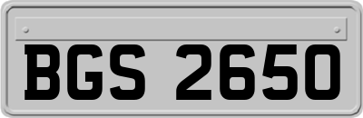 BGS2650