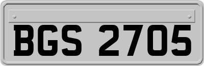 BGS2705