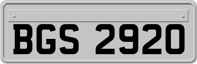 BGS2920
